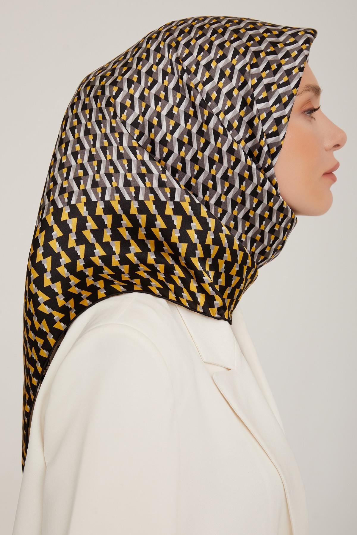 Armine 2022-23 Sonbahar Kış Sezonu Twill İpek Eşarp 8812D02 02
