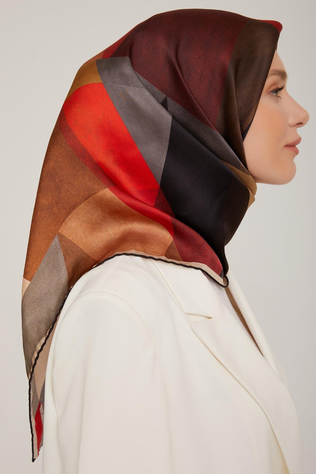 Armine 2022-23 Sonbahar Kış Sezonu Twill İpek Eşarp 8807D02 03