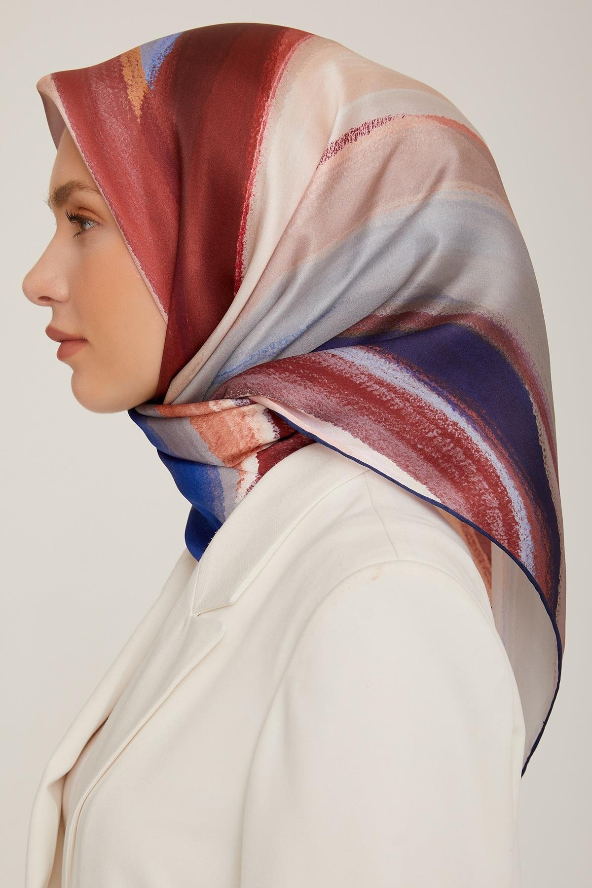 Armine 2022-23 Sonbahar Kış Sezonu Twill İpek Eşarp 8826D02 50