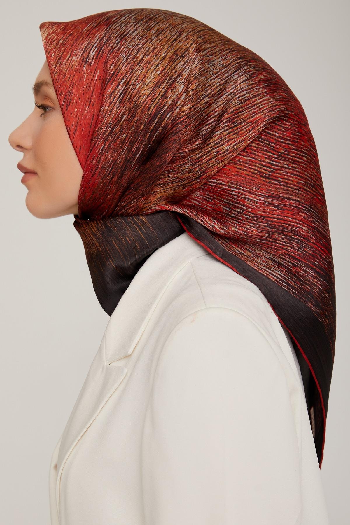 Armine 2022-23 Sonbahar Kış Sezonu Twill İpek Eşarp 8805D02 03