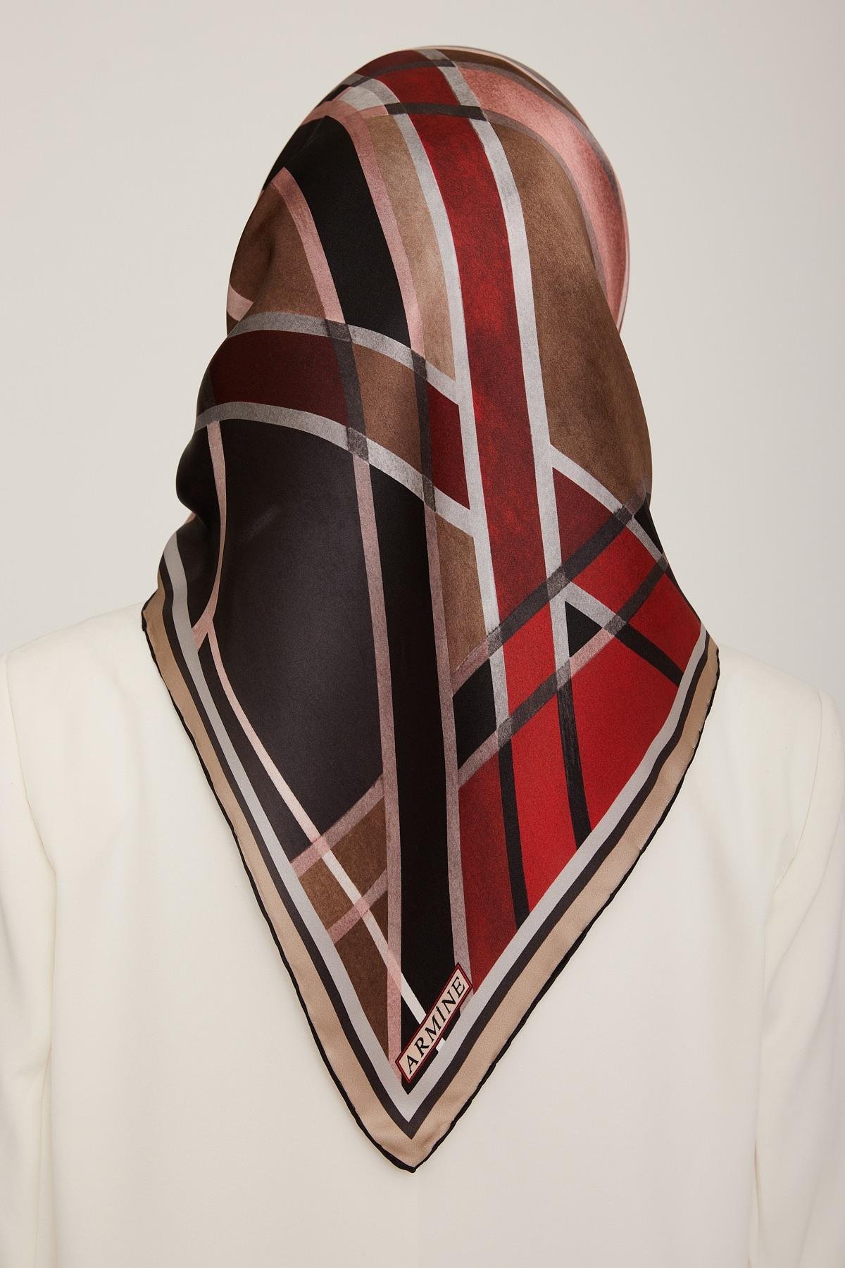 Armine 2022-23 Sonbahar Kış Sezonu Twill İpek Eşarp 8843D02 03