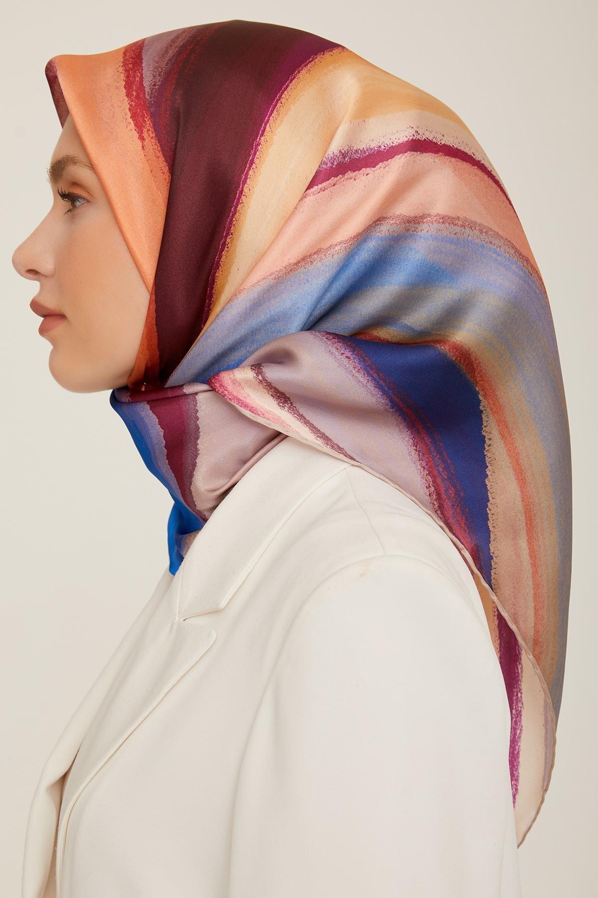 Armine 2022-23 Sonbahar Kış Sezonu Twill İpek Eşarp 8826D02 02