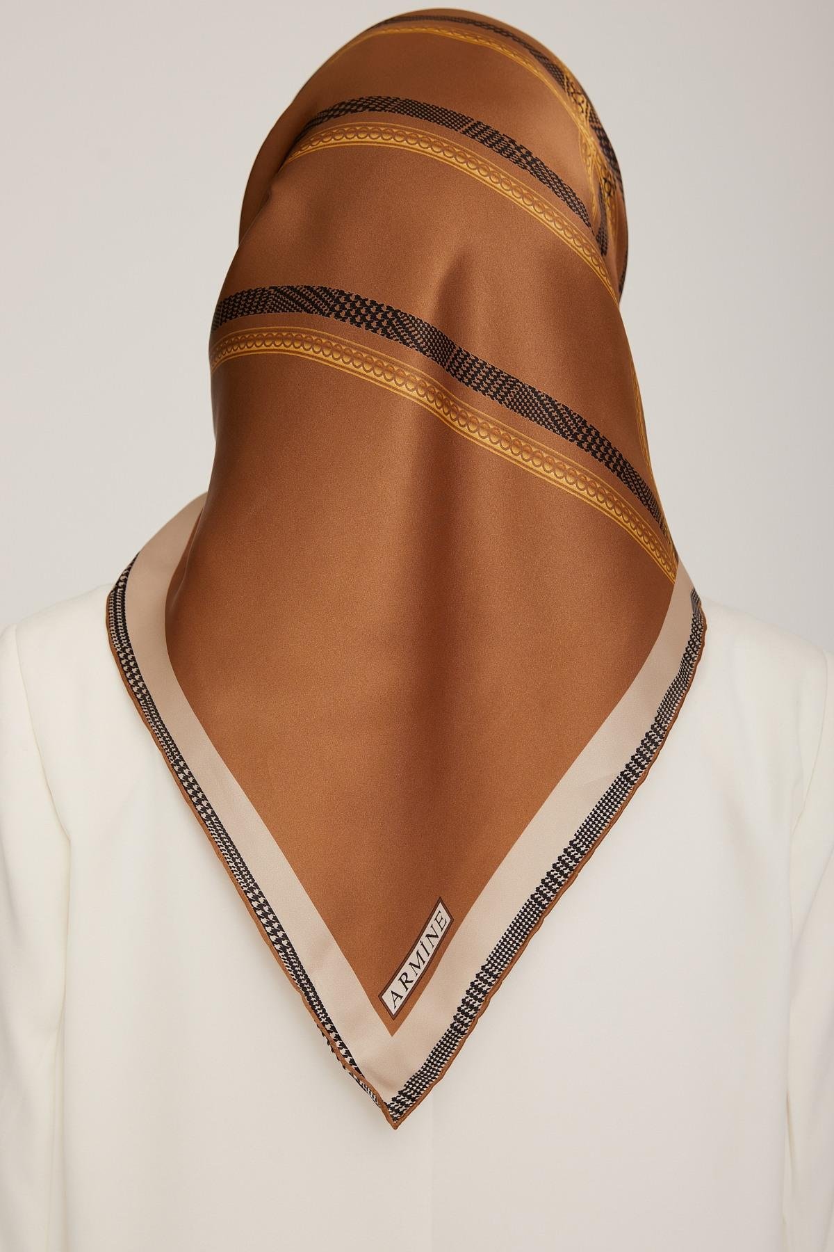 Armine 2022-23 Sonbahar Kış Sezonu Twill İpek Eşarp 8833D02 34