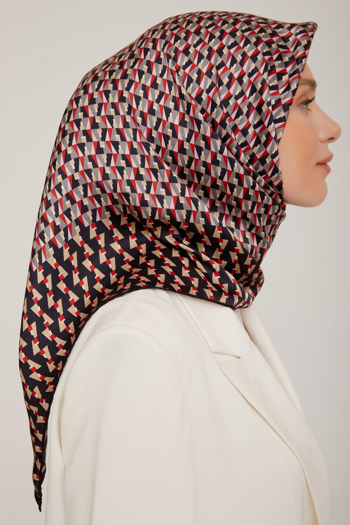 Armine 2022-23 Sonbahar Kış Sezonu Twill İpek Eşarp 8812D02 32