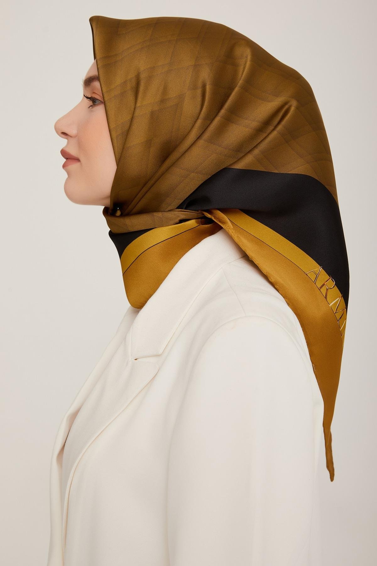 Armine 2022-23 Sonbahar Kış Sezonu Twill İpek Eşarp 8813D02 09