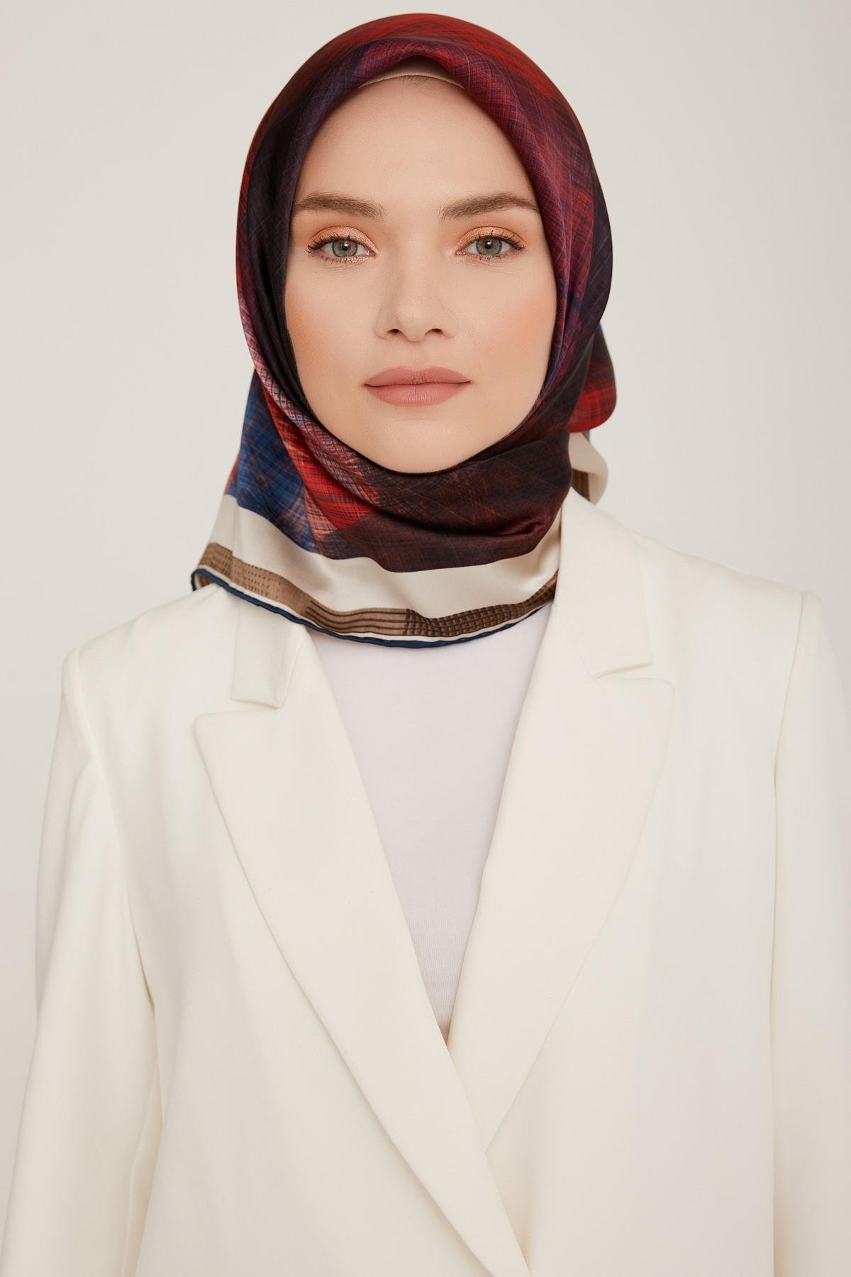 Armine 2022-23 Sonbahar Kış Sezonu Twill İpek Eşarp 8830D02 34