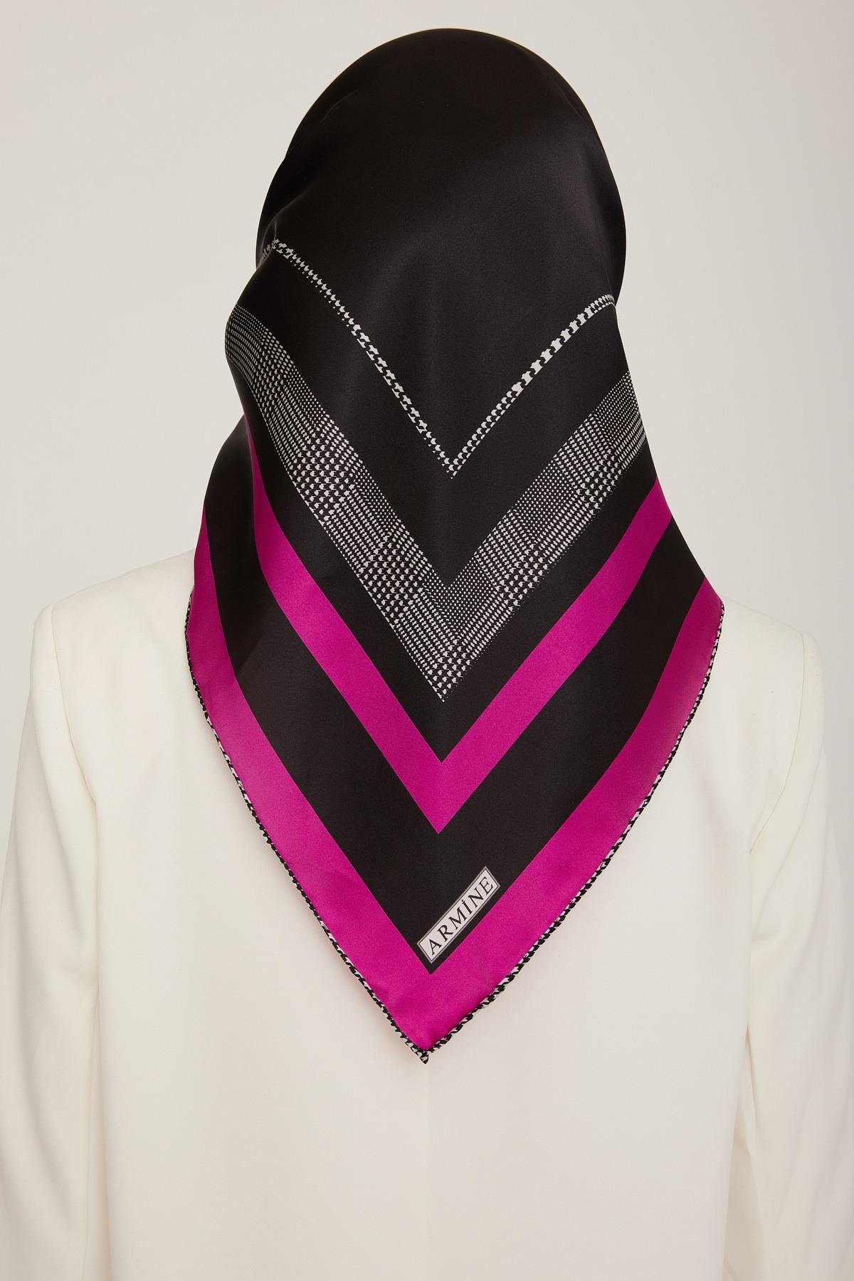 Armine 2022-23 Sonbahar Kış Sezonu Twill İpek Eşarp 8811D02 02