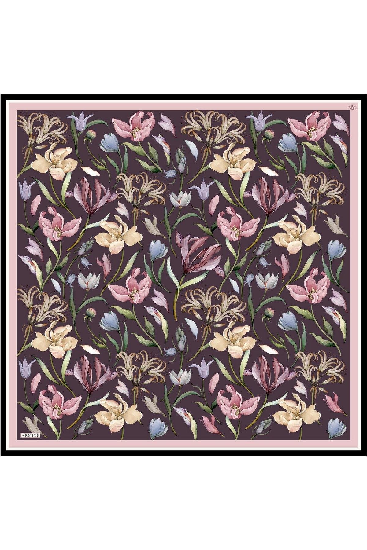 Armine 2022-23 Sonbahar Kış Sezonu Twill İpek Eşarp 8825D02 36