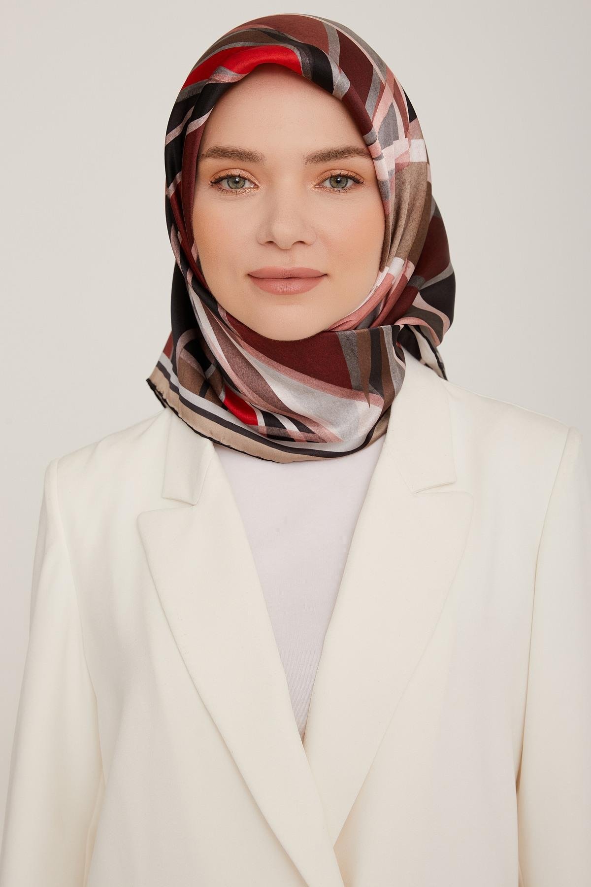Armine 2022-23 Sonbahar Kış Sezonu Twill İpek Eşarp 8843D02 03