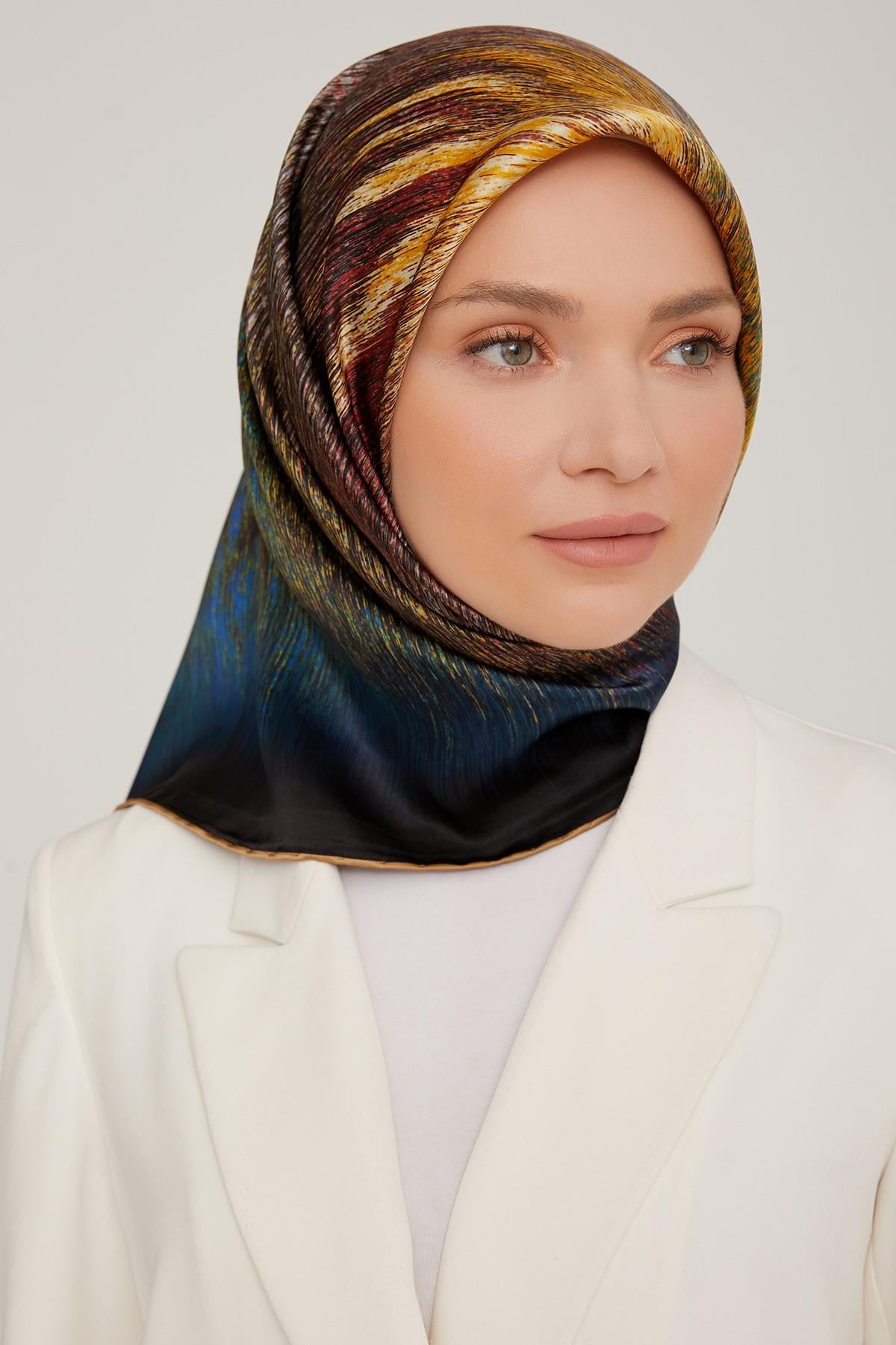 Armine 2022-23 Sonbahar Kış Sezonu Twill İpek Eşarp 8805D02 32