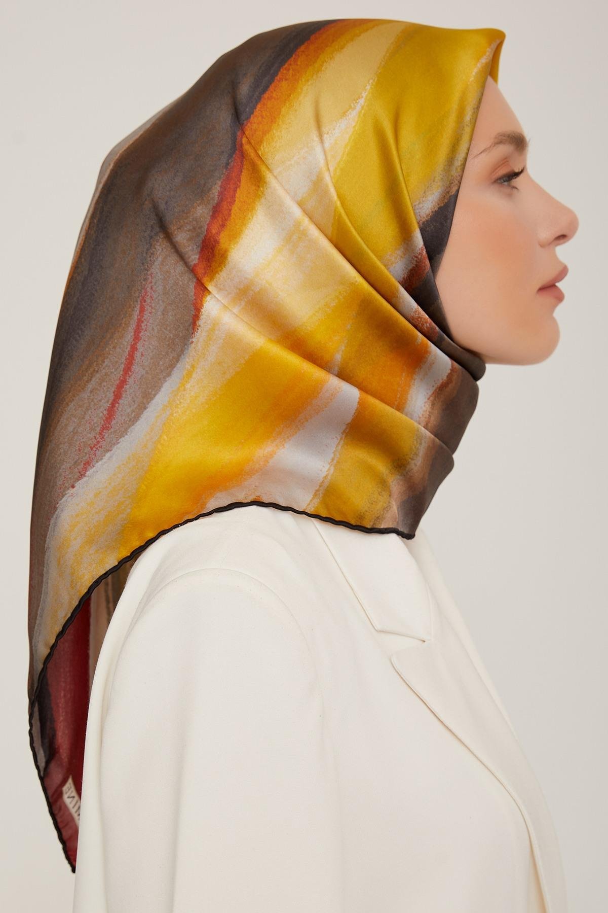 Armine 2022-23 Sonbahar Kış Sezonu Twill İpek Eşarp 8826D02 37
