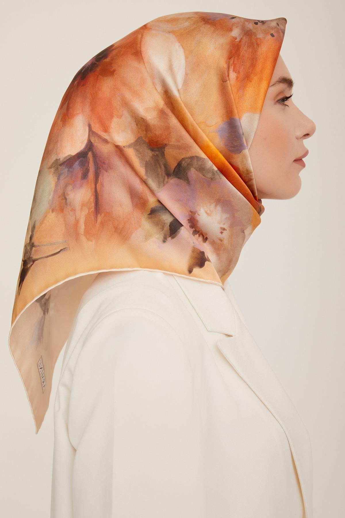 Armine 2022-23 Sonbahar Kış Sezonu Twill İpek Eşarp 8800D02 09