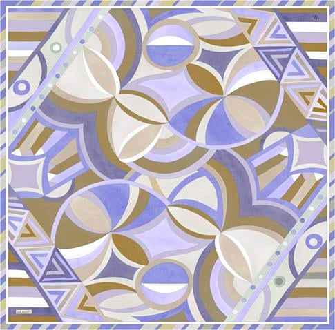 Armine Çiçek Desenli Saf İpek Sura Eşarp 9336 34