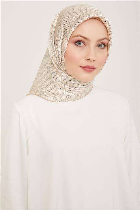 Armine Çiçek Desenli Sura İpek Eşarp 24Ya9115 36 02