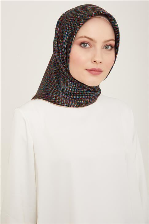 Armine Çiçek Desenli Sura İpek Eşarp 24Ya9115 36 05