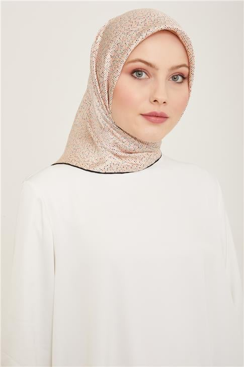 Armine Çiçek Desenli Sura İpek Eşarp 24Ya9115 36 82