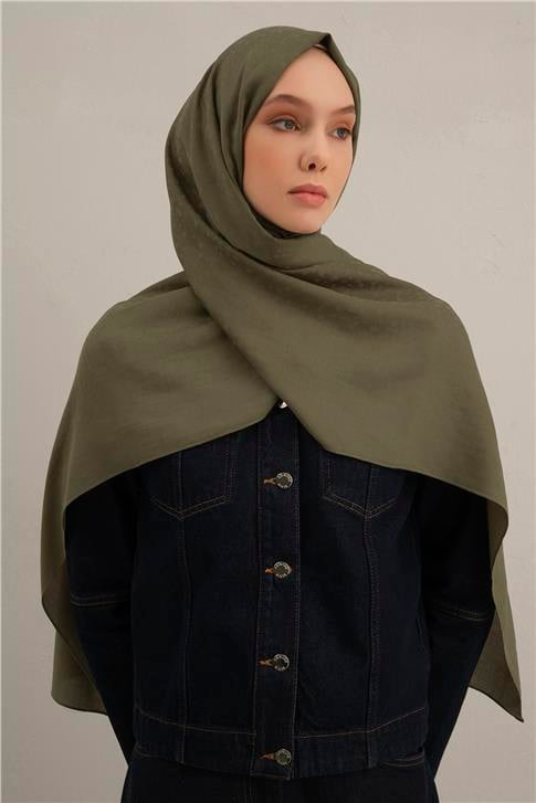 Armine Damla Desen Bambu Cotton Şal 49