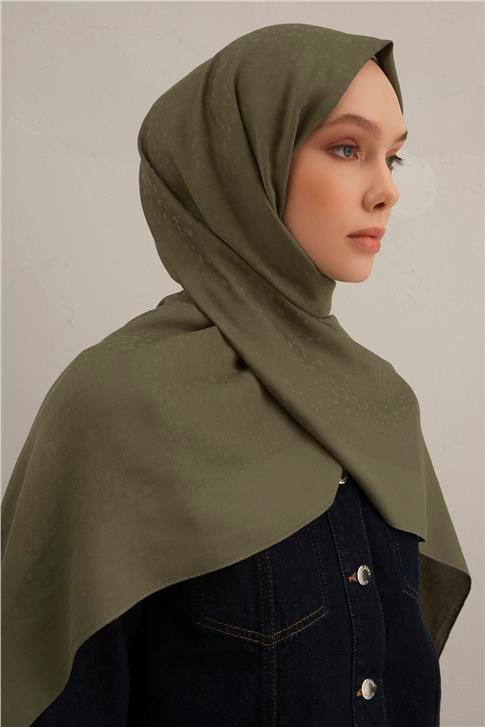 Armine Damla Desen Bambu Cotton Şal 49
