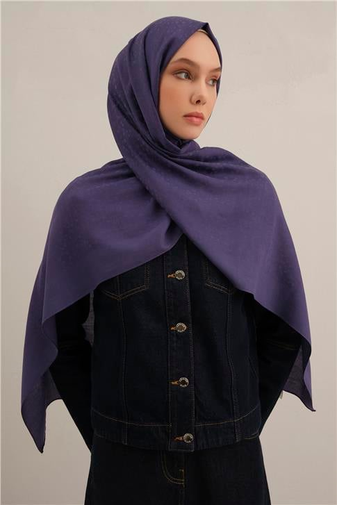 Armine Damla Desen Bambu Cotton Şal 68