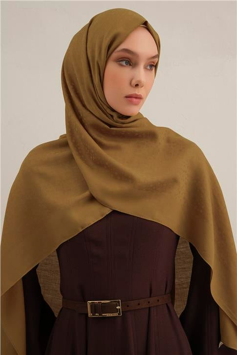 Armine Damla Desen Bambu Cotton Şal 71