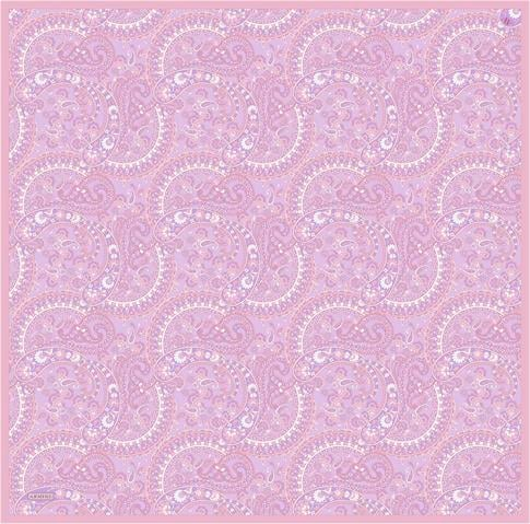 Armine Etnik Desenli Saf İpek Twill Eşarp 9304D 52