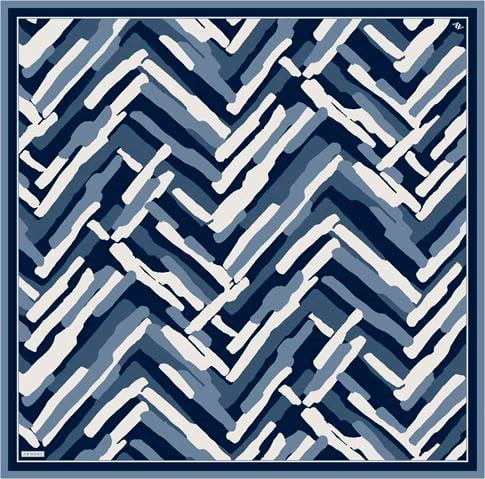 Armine Geometrik Desenli Saf İpek Sura Eşarp 9303D 86