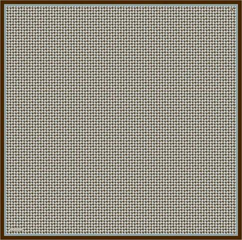 Armine Geometrik Desenli Saf İpek Twill Eşarp 9417D 81