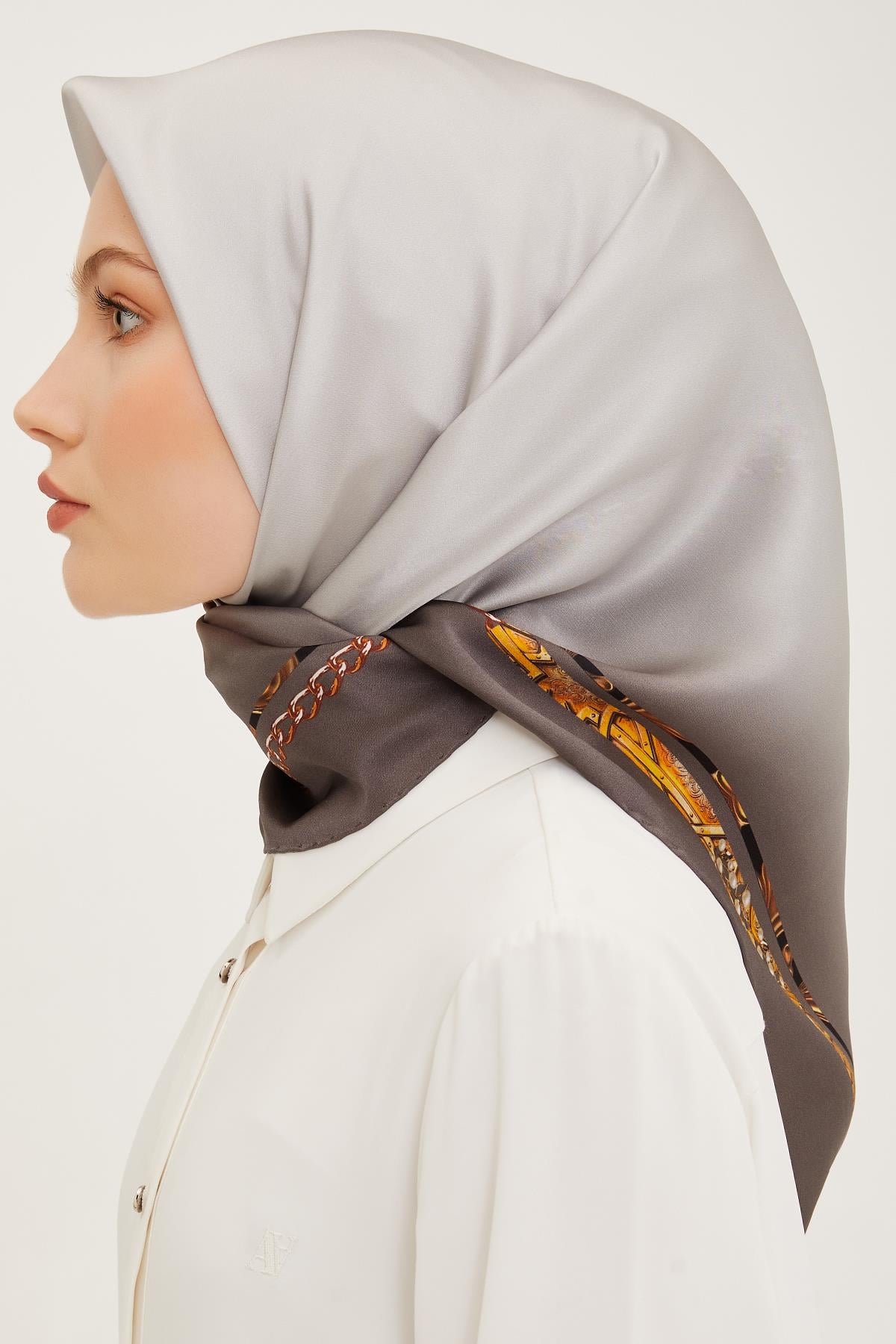 Armine İpek Eşarp 2023/24 İlkbahar Yaz Sezonu 8928D01 55 -Sura İpek