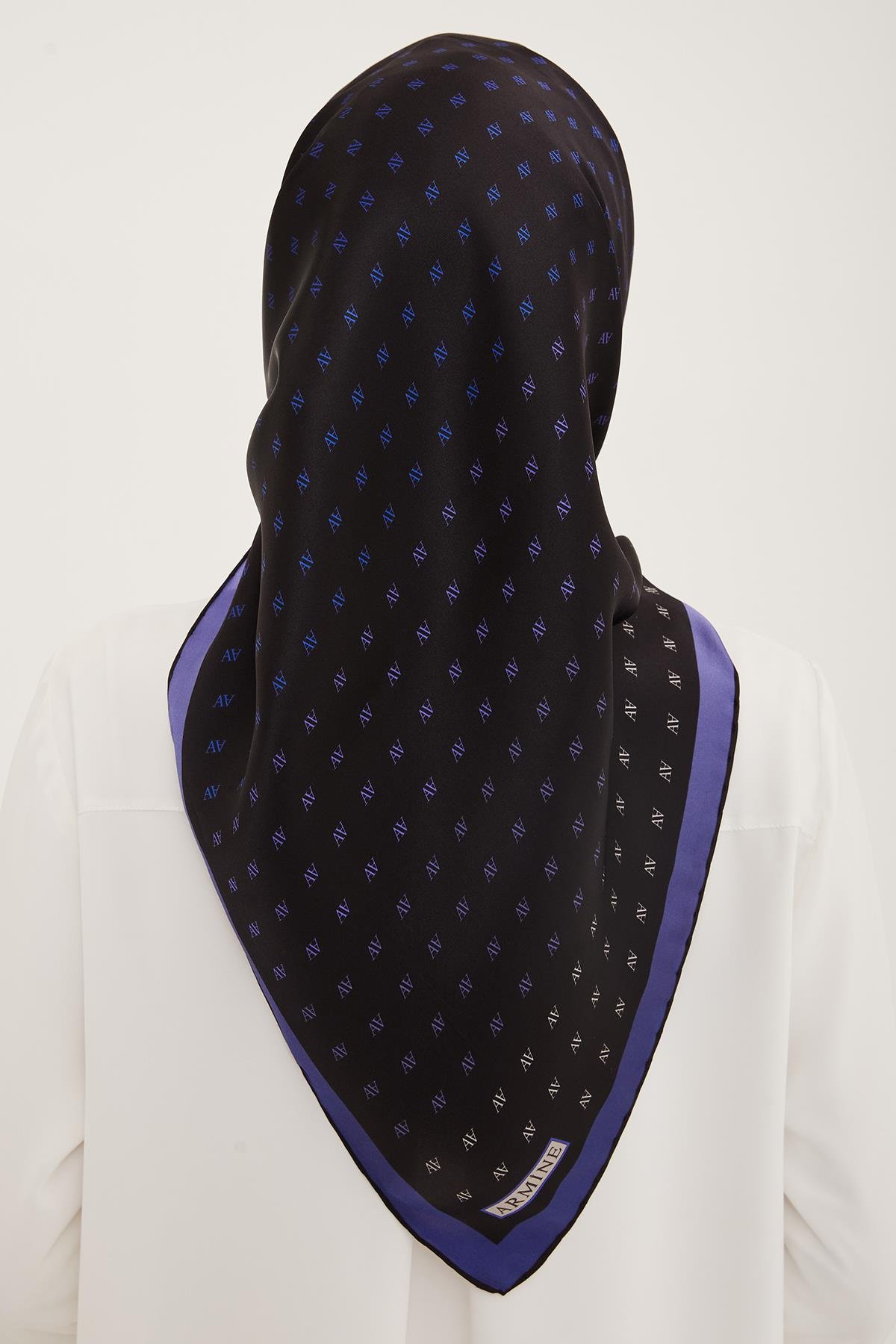 Armine İpek Eşarp 2023/24 İlkbahar Yaz Sezonu 8936D02 01 - Twill (Tivil) İpek