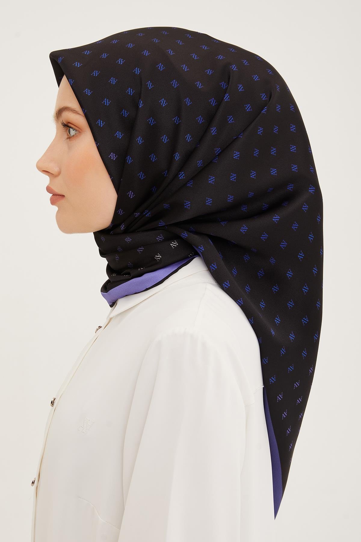 Armine İpek Eşarp 2023/24 İlkbahar Yaz Sezonu 8936D02 01 - Twill (Tivil) İpek