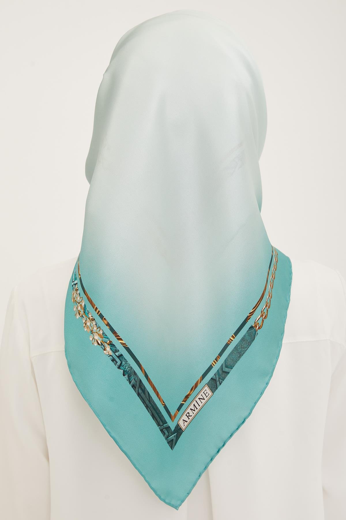 Armine İpek Eşarp 2023/24 İlkbahar Yaz Sezonu 8928D02 50 - Twill (Tivil) İpek