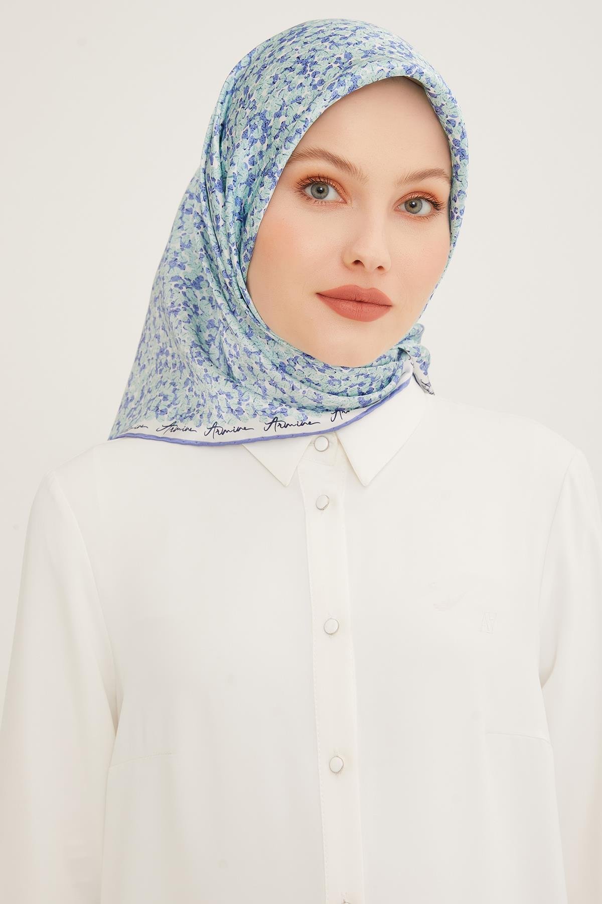 Armine İpek Eşarp 2023/24 İlkbahar Yaz Sezonu 8947D01 33 -Sura İpek
