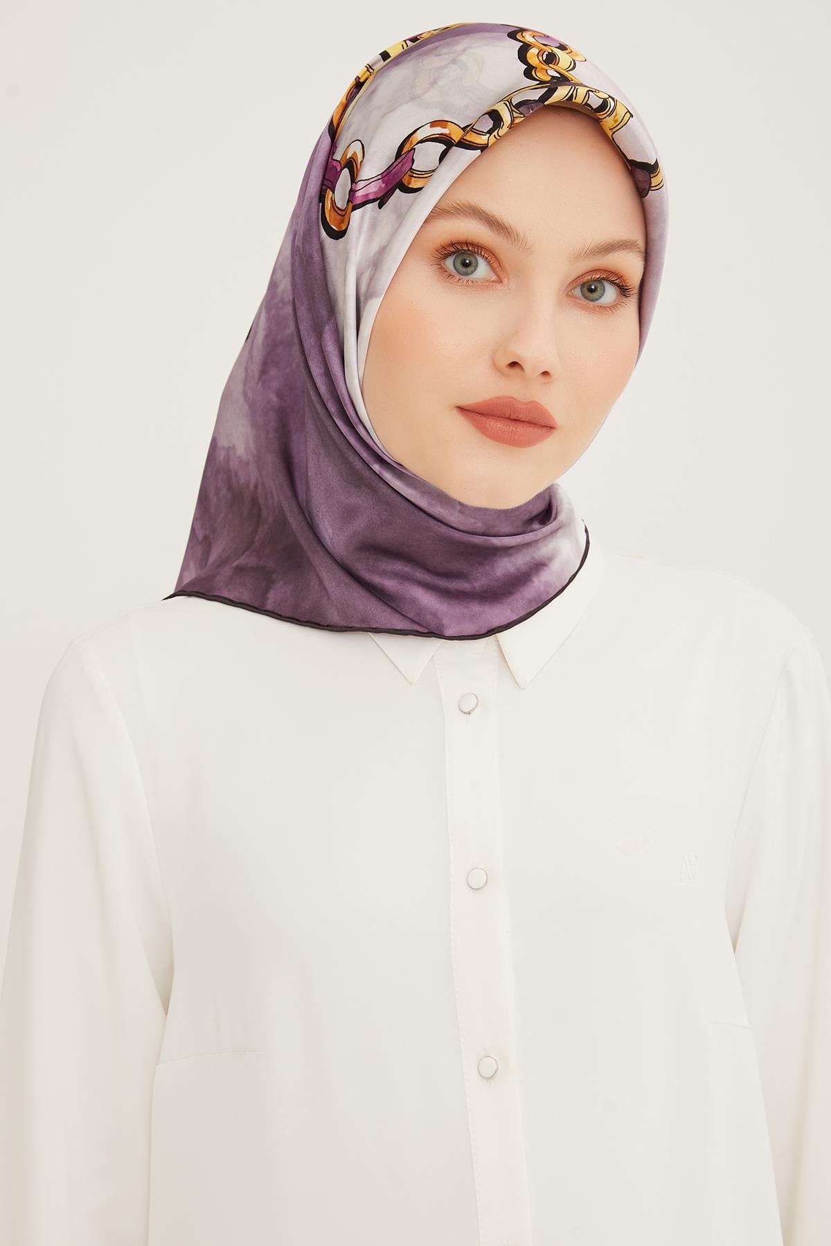 Armine İpek Eşarp 2023/24 İlkbahar Yaz Sezonu 8920D01 39 -Sura İpek