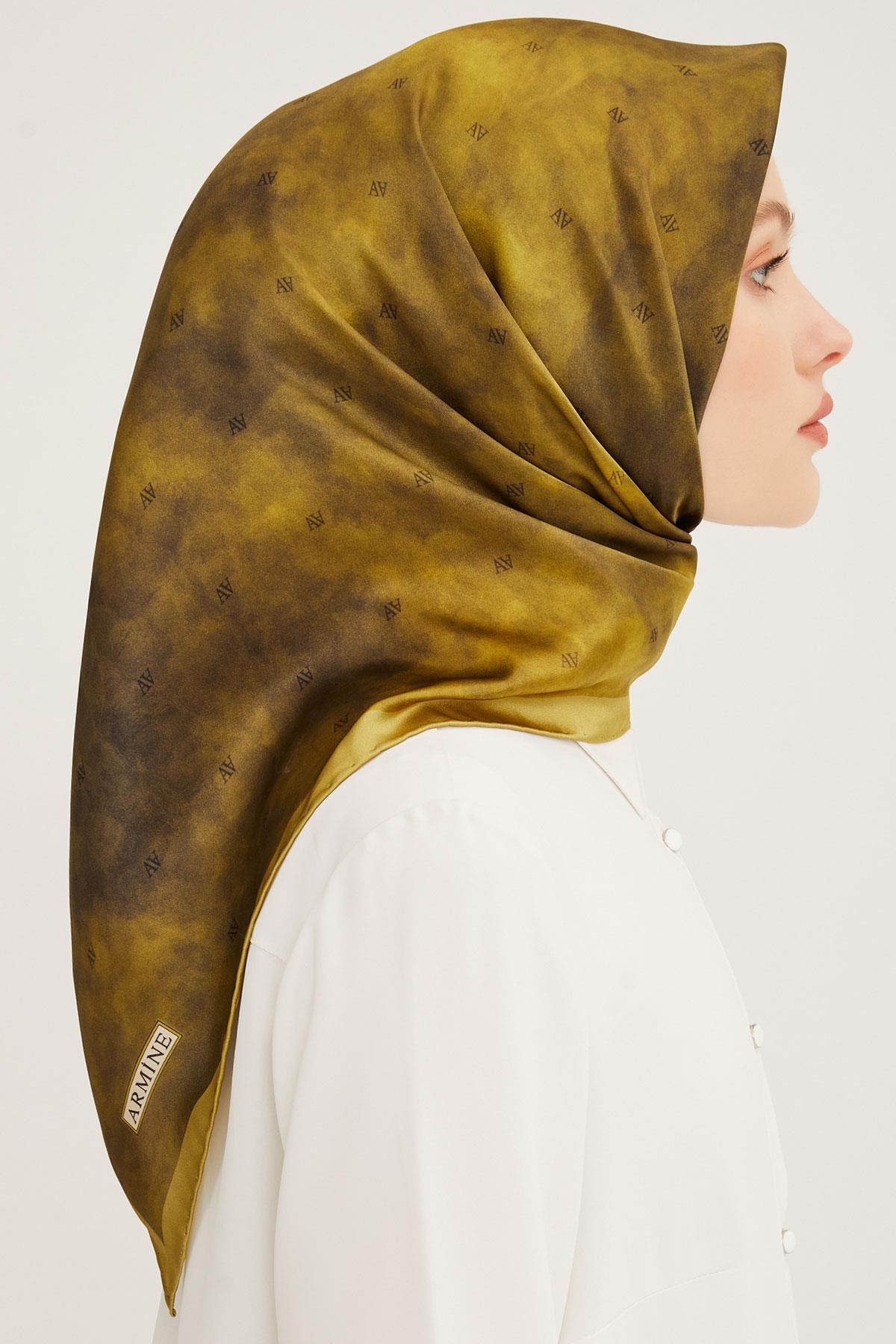 Armine İpek Eşarp 8933DS-35 - 2023 Yaz İpek Sura
