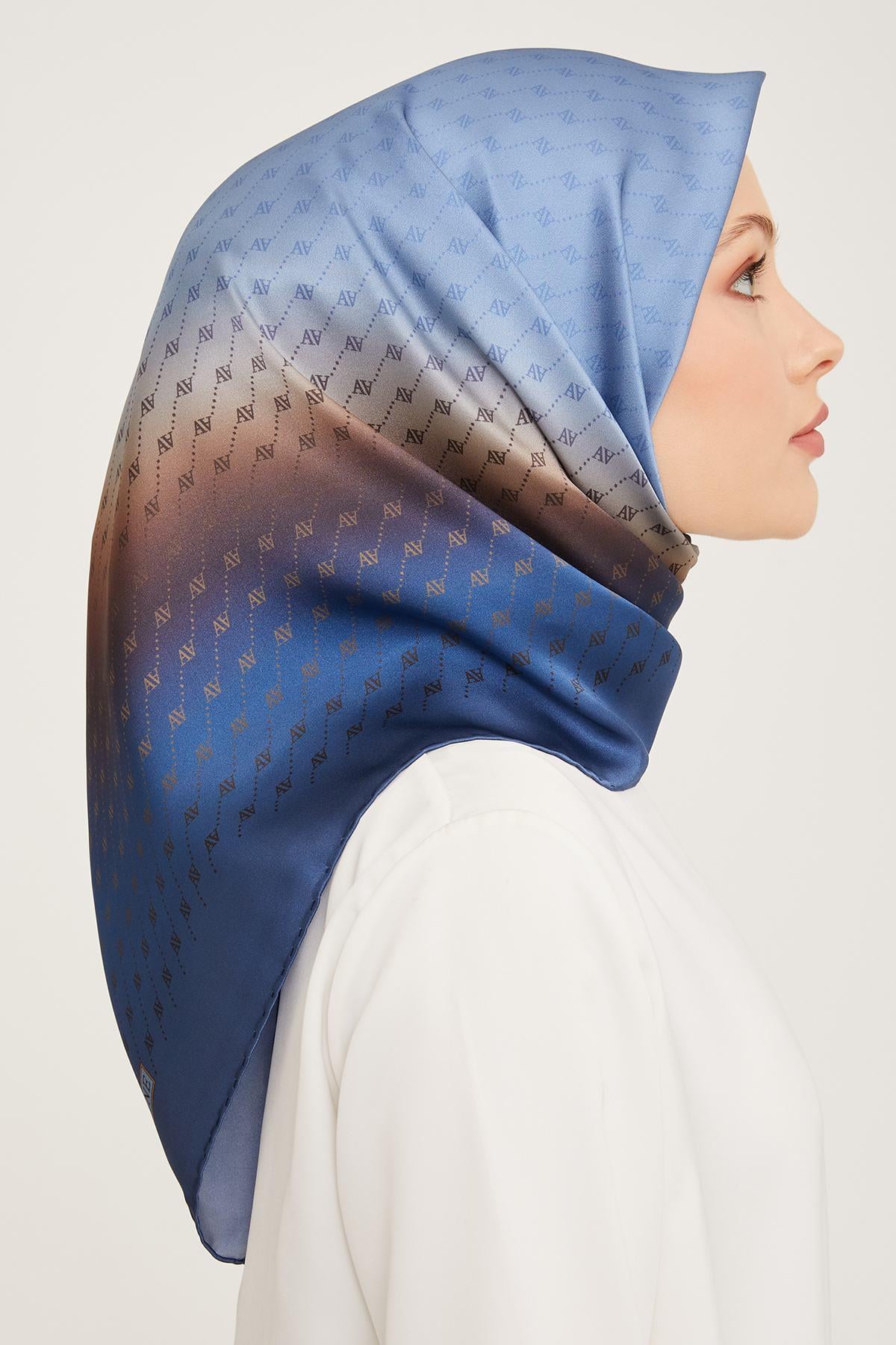 Armine İpek Eşarp 9003D-36 - 2023 Kış İpek Twill
