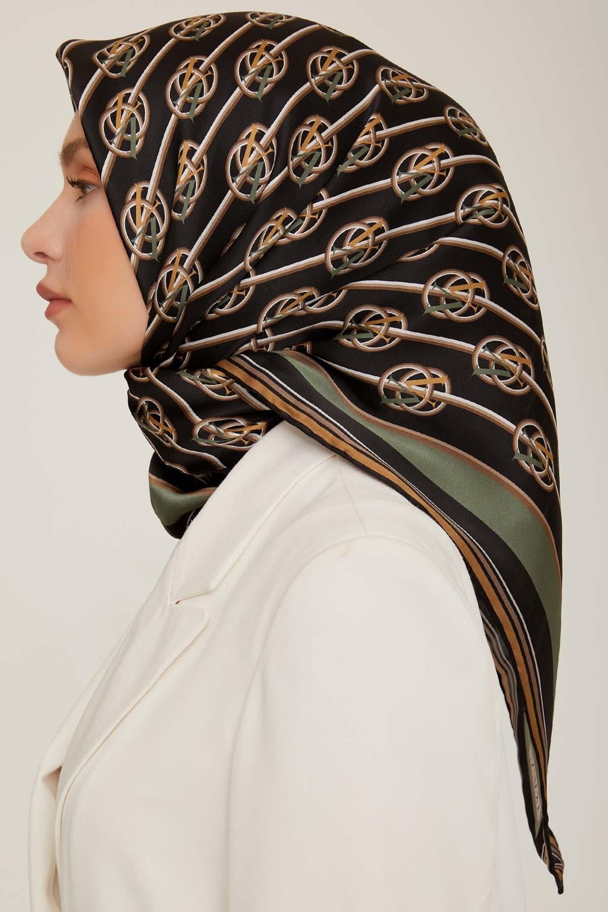 Armine İpek Eşarp Nostalji Twill 8822D-35