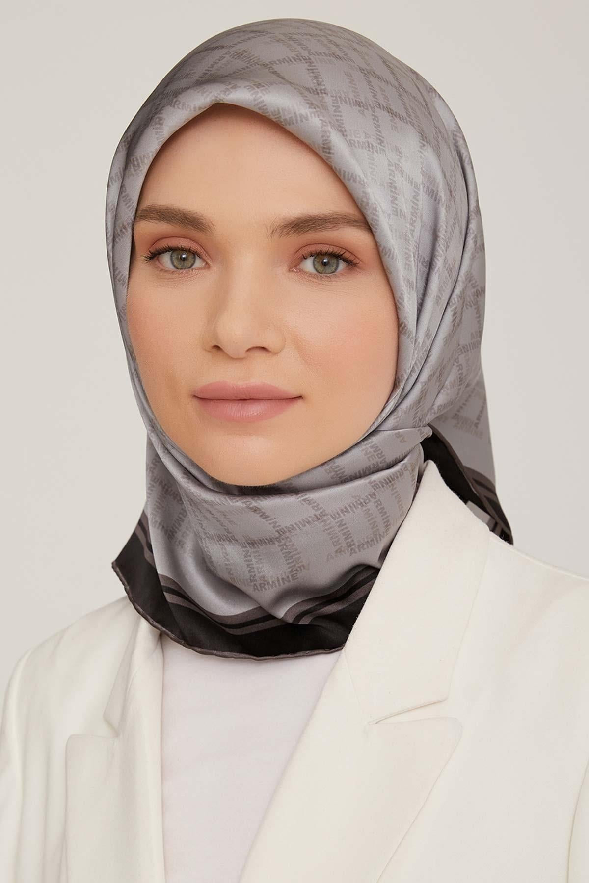 Armine İpek Eşarp Nostalji Twill 8832D-03