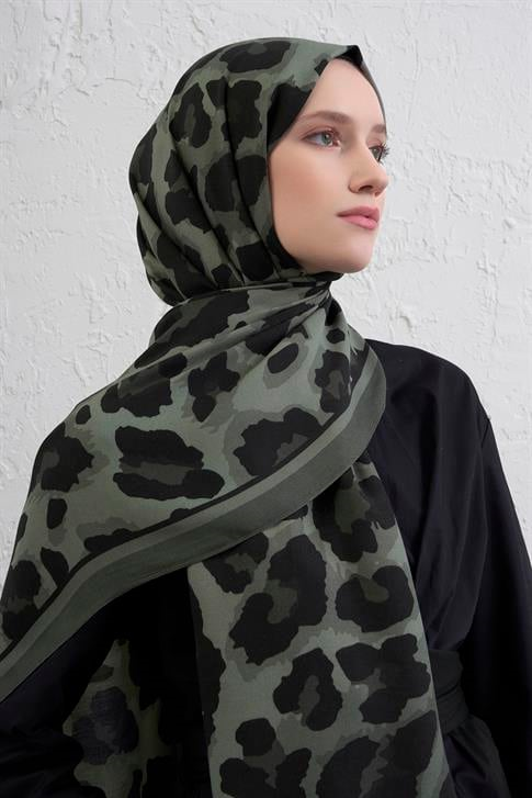 Armine İpek Tensel Leopar Şal 3 06
