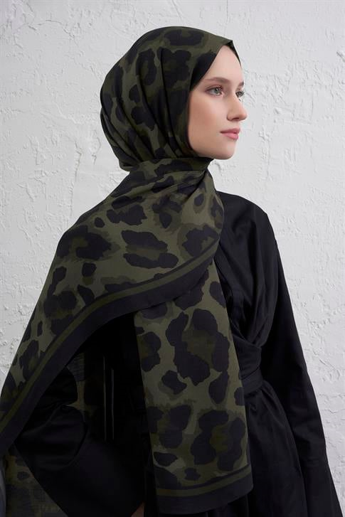 Armine İpek Tensel Leopar Şal 3 35