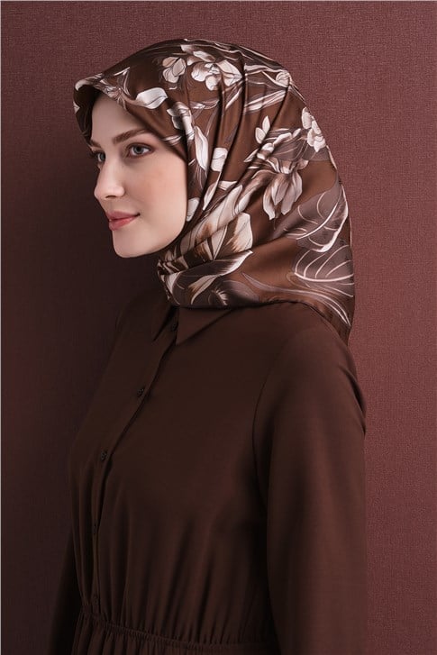 Armine Jakarlı İpek Eşarp 9608D 80