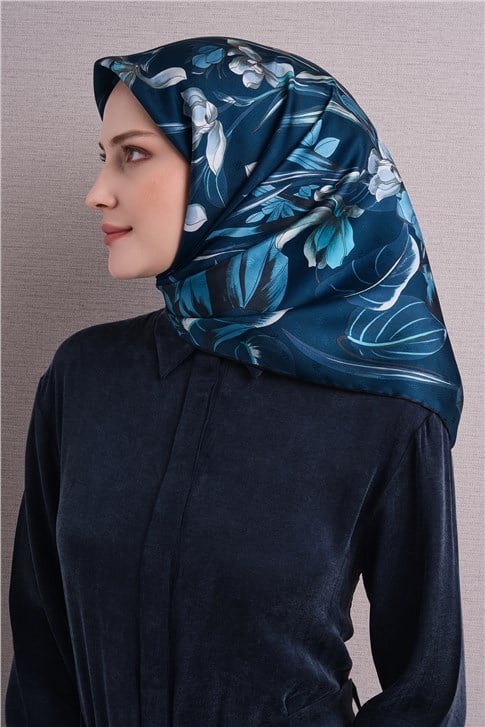 Armine Jakarlı İpek Eşarp 9608D 84
