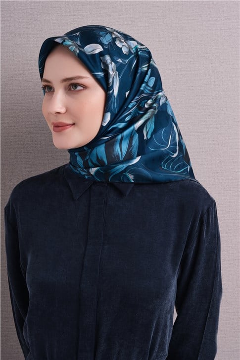 Armine Jakarlı İpek Eşarp 9608D 84