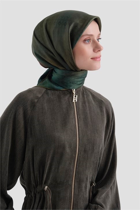 Armine Jakarlı İpek Eşarp 9647D 06