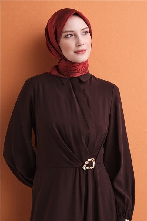 Armine Jakarlı İpek Eşarp 9647D 09