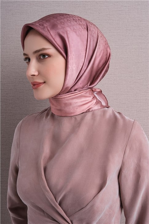 Armine Jakarlı İpek Eşarp 9647D 57