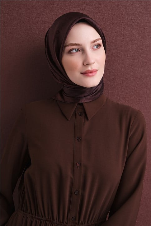 Armine Jakarlı İpek Eşarp 9647D 87