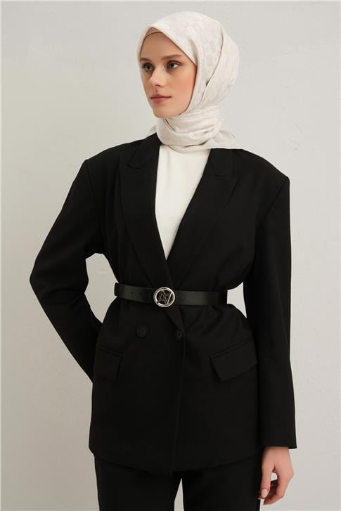 Armine Jakarlı İpek Pamuk Eşarp 2410063