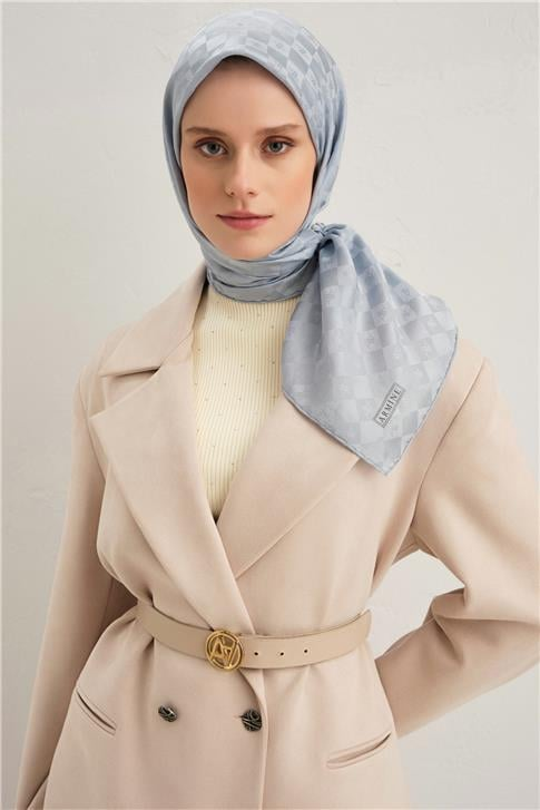 Armine Jakarlı İpek Pamuk Eşarp 2410698