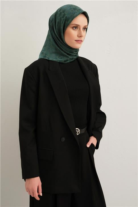 Armine Jakarlı İpek Pamuk Eşarp 2410703
