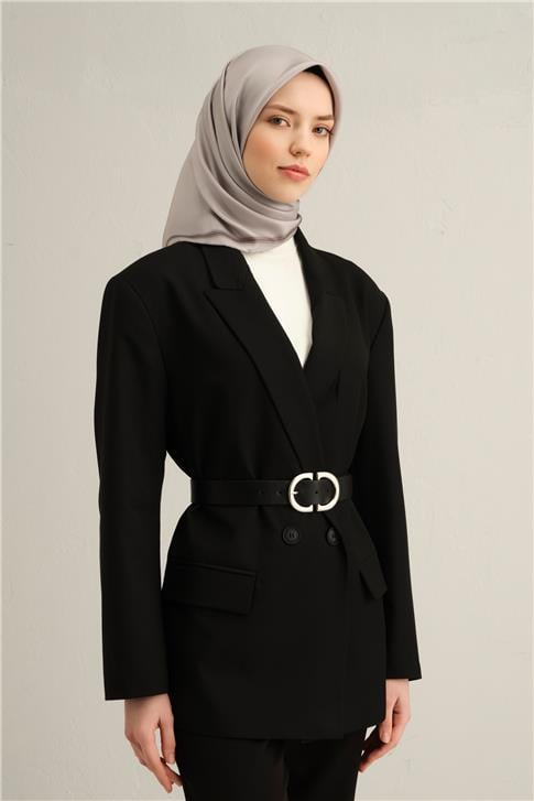 Armine Klasik Desenli Saf İpek Sura Eşarp 9356D 37